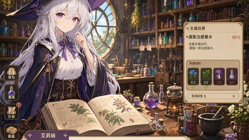 魔女秘药 魔女题材 实机截图 2